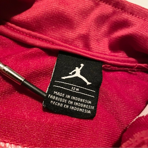 Jordan Baby Track Jacket Size 12 Months Zip Up Sweater - Picture 8 of 16